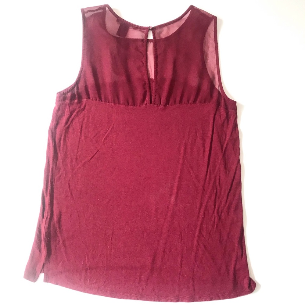 Maroon H&M Tank